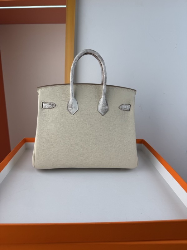 Birkin 25 Touch Togo-Crocodile“25*20*13CM”-0083=