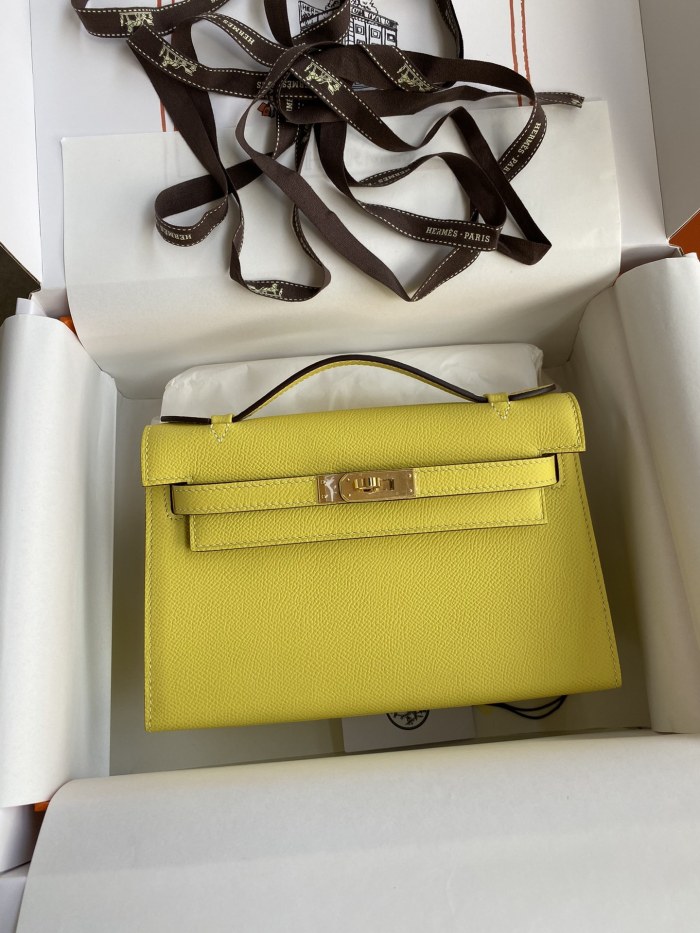 Kelly Pochette Epsom“22*14*7CM”-038=