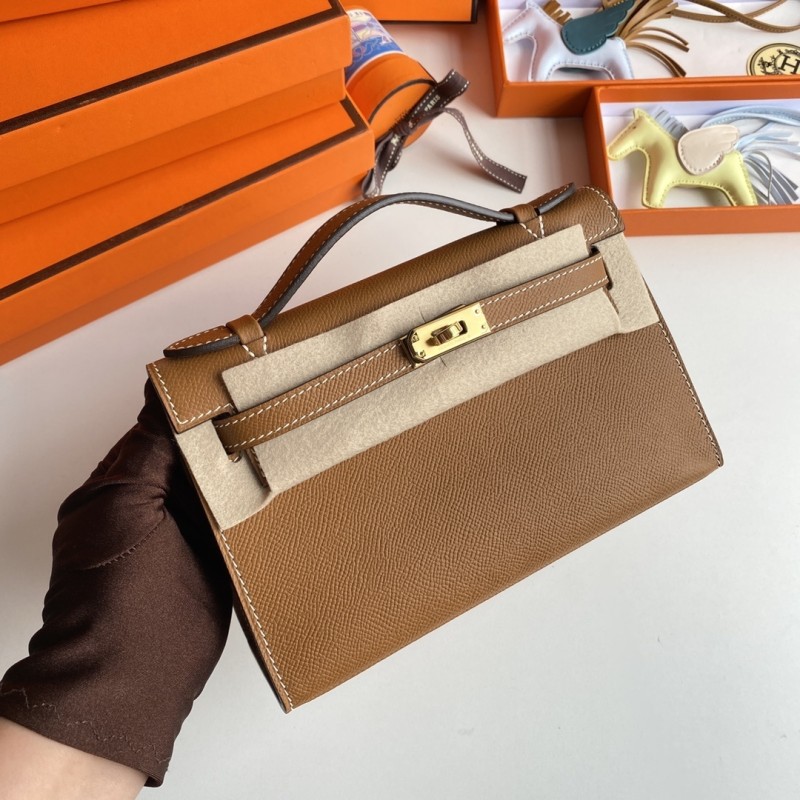 Kelly Pochette Epsom“22*14*7CM”-038=