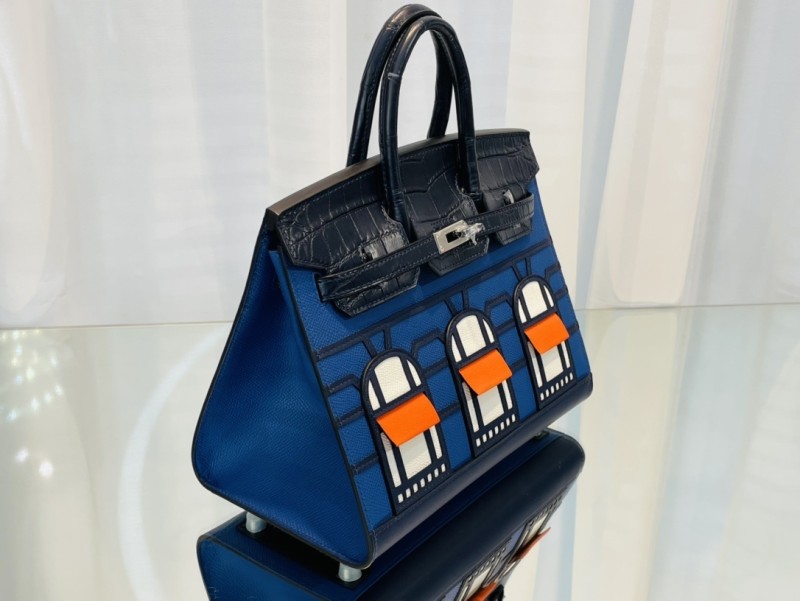 Birkin 25 Fabourg“25*20*13CM”-0083=