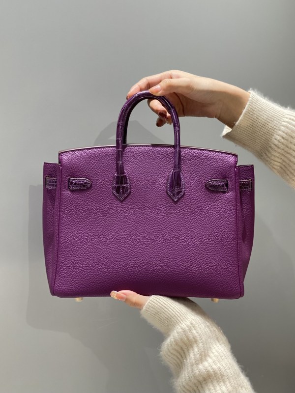 Birkin 25 Touch Togo-Niloticus Crocodile“25*20*13CM”-0043=