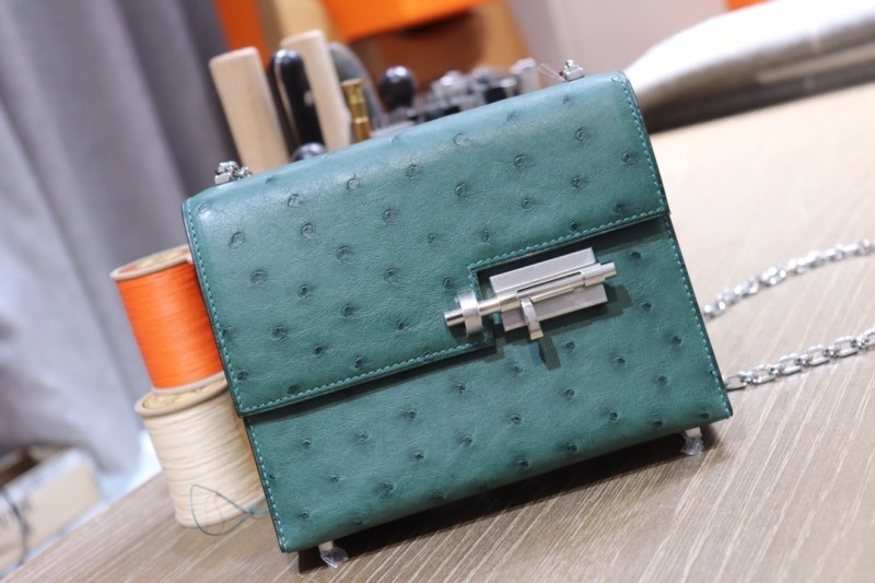 Verrou Mini Bag Lizard“17*12*6CM”-0033=