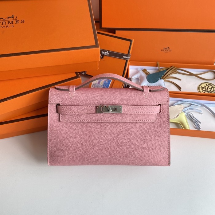 Kelly Pochette Epsom“22*14*7CM”-038=
