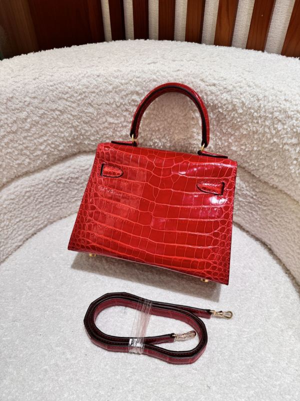 Kelly 20 Niloticus Crocodile“20*16*8CM”-0008=