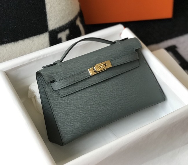Kelly Pochette Epsom“22*14*7CM”-038=