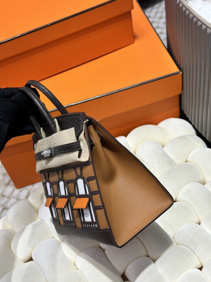 Birkin 20 Fabourg“20*16*9CM”-0043=