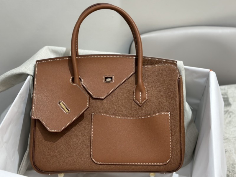 Birkin en Desordre 30 bag“30*22*16CM”-0062=