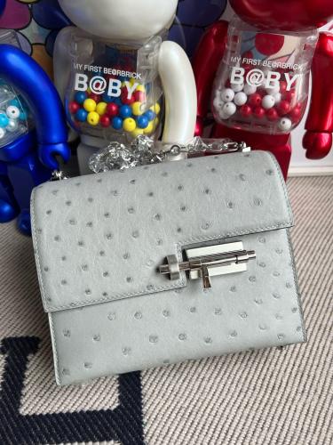 Verrou Mini Bag Lizard“17*12*6CM”-0033=