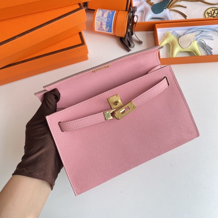 Kelly Pochette Epsom“22*14*7CM”-038=