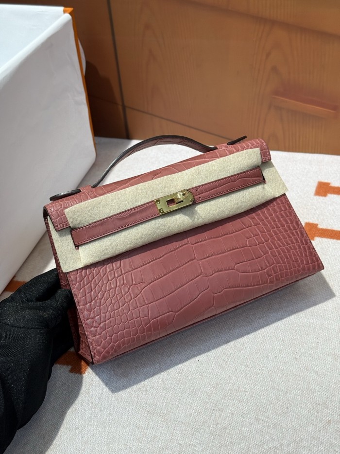 Kelly 22 Pochette Aligator“22*13*7CM”-0097=