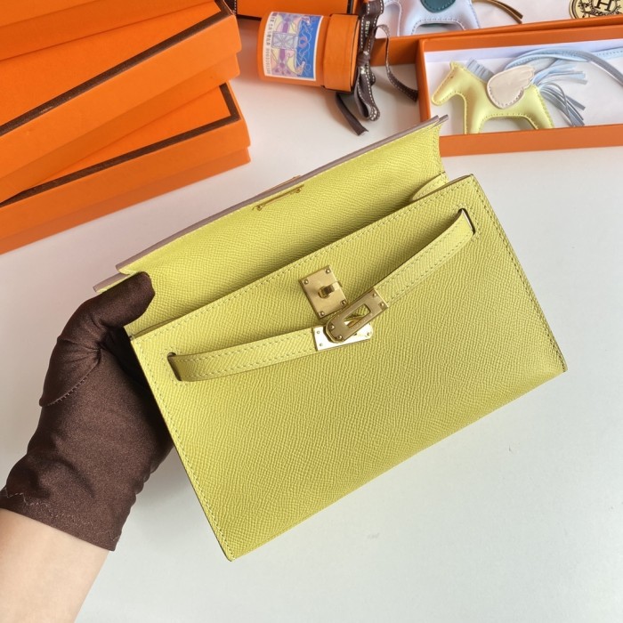 Kelly Pochette Epsom“22*14*7CM”-038=
