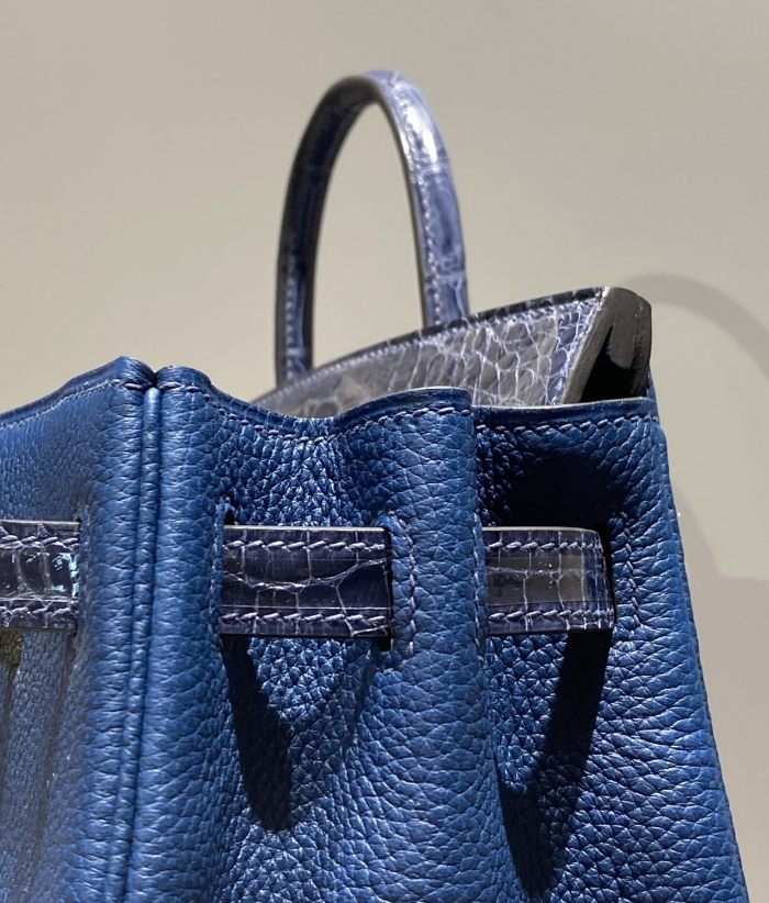 Birkin 25 Touch Togo-Niloticus Crocodile“25*20*13CM”-0043=