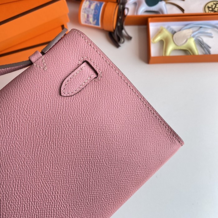 Kelly Pochette Epsom“22*14*7CM”-038=