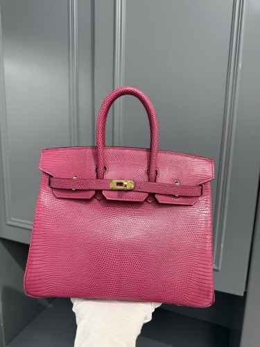 Birkin 25 Lizard Skin“25*20*13CM”-0006=
