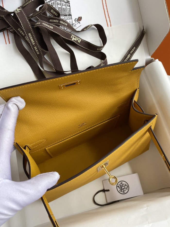 Kelly Pochette Epsom“22*14*7CM”-038=