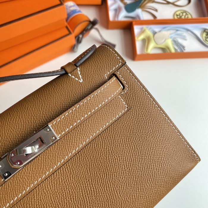 Kelly Pochette Epsom“22*14*7CM”-038=