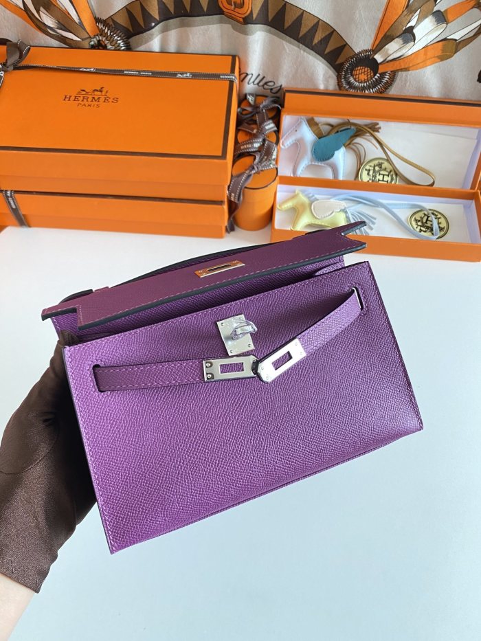 Kelly Pochette Epsom“22*14*7CM”-038=