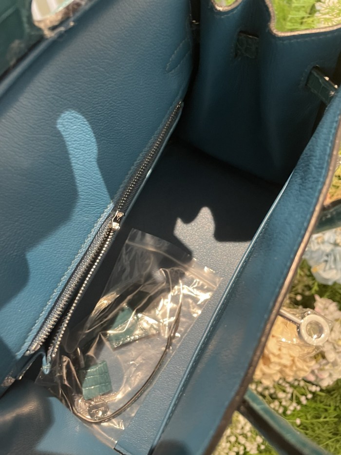 Birkin Touch Togo-Crocodile“30*22*16CM”-0063=
