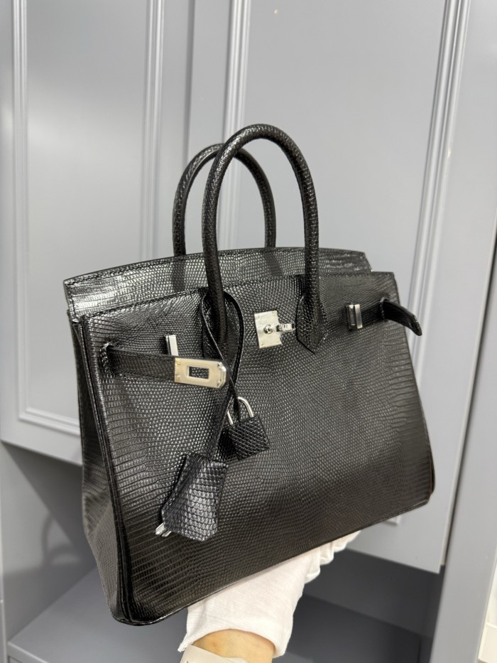 Birkin 25 Lizard Skin“25*20*13CM”-0006=