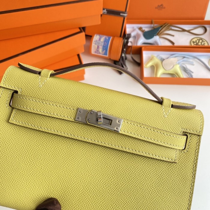 Kelly Pochette Epsom“22*14*7CM”-038=