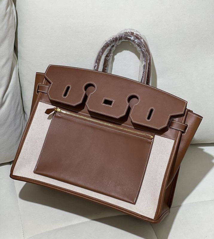 Birkin à l'envers 35 Swift-Canvas“35*25*18CM”-0063=