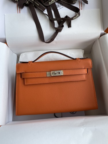 Kelly Pochette Epsom“22*14*7CM”-038=