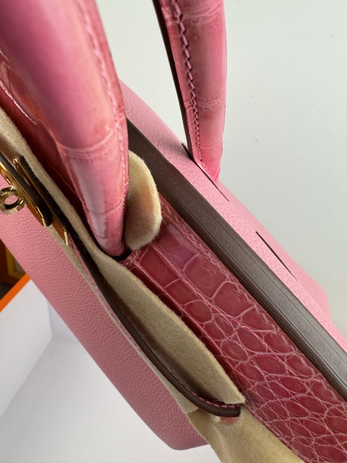 Birkin 30 Touch Togo-Crocodile“30*22*16CM”-0063=