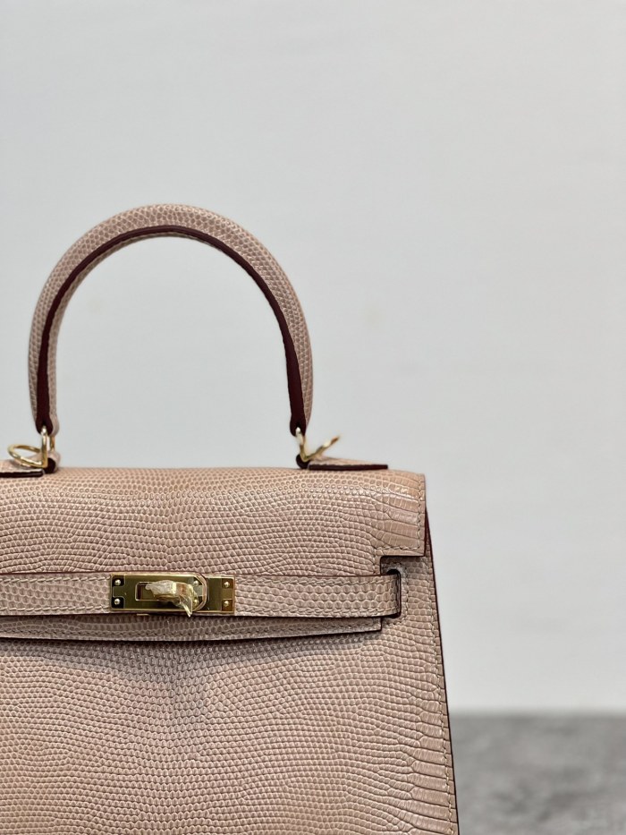 Kelly 20 Lizard Leather“20*15*9CM”-0051=