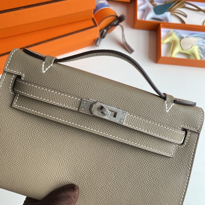 Kelly Pochette Epsom“22*14*7CM”-038=