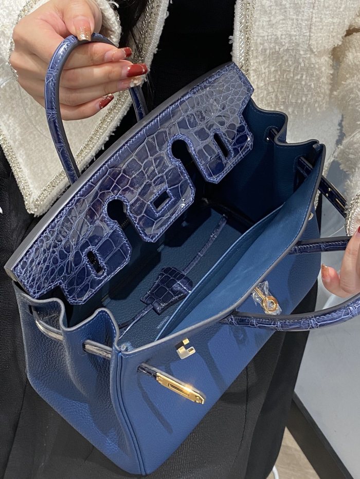 Birkin 25 Touch Togo-Niloticus Crocodile“25*20*13CM”-0043=