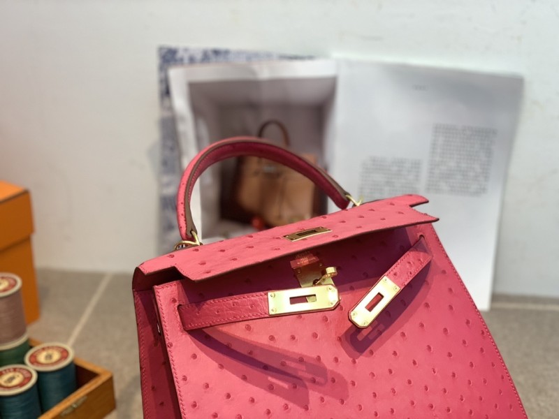 Kelly Ostrich“28*20*10CM”-0092=