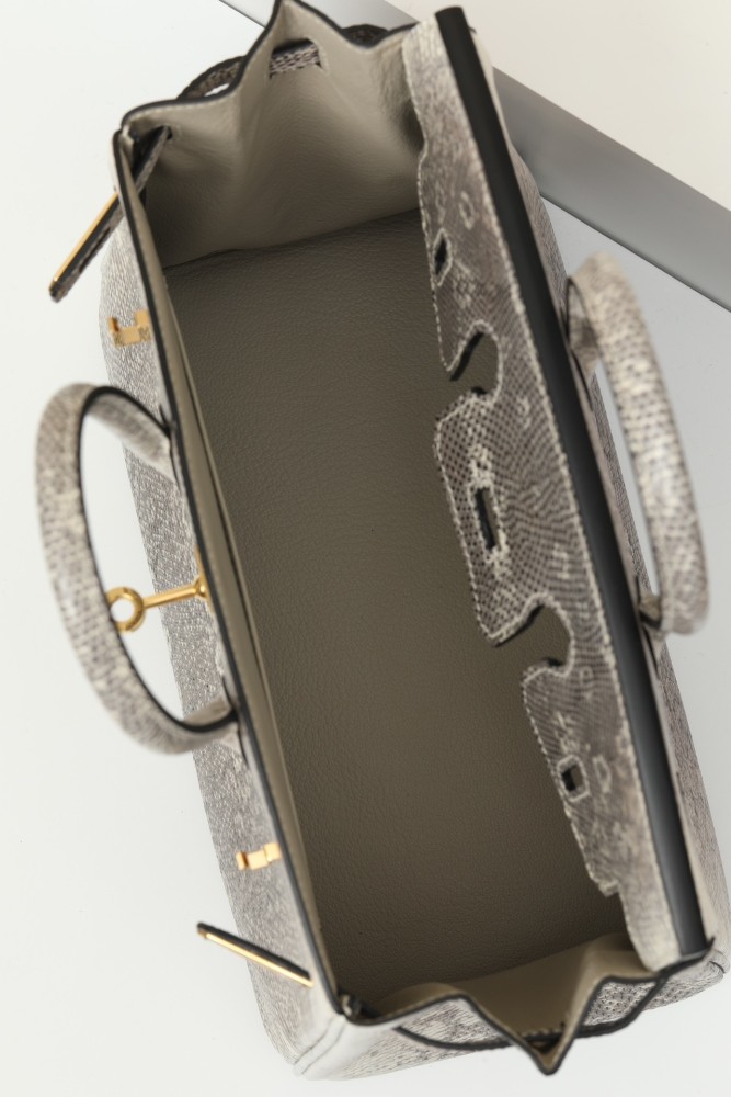 Birkin 25CM Lizard Skin“25*20*13CM”-0055=