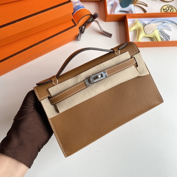 Kelly Pochette Epsom“22*14*7CM”-038=