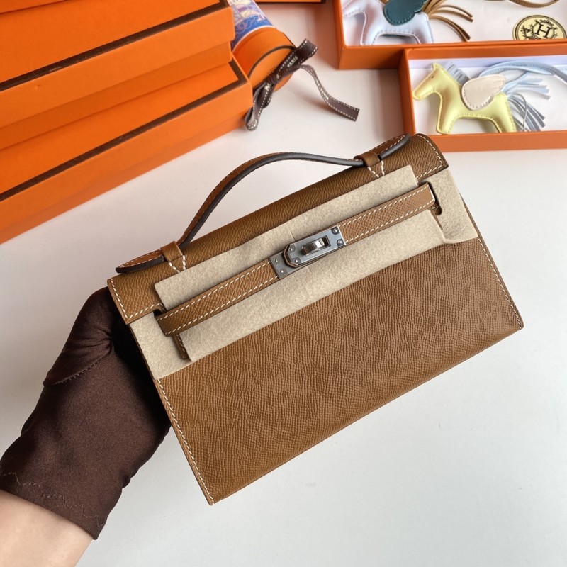 Kelly Pochette Epsom“22*14*7CM”-038=