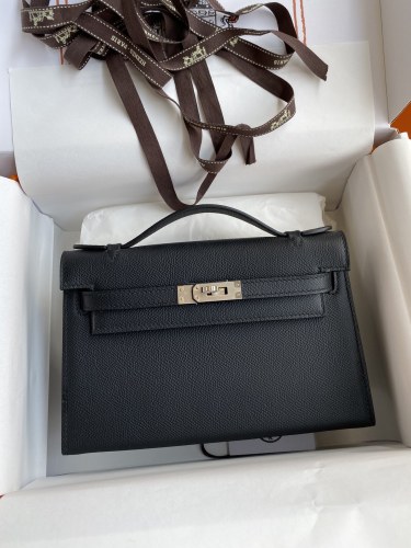 Kelly Pochette Epsom“22*14*7CM”-038=