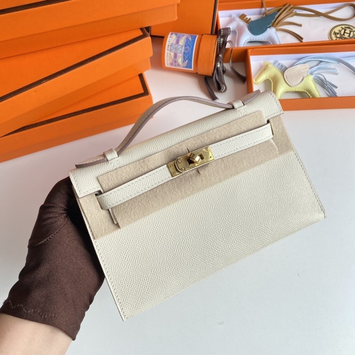 Kelly Pochette Epsom“22*14*7CM”-038=