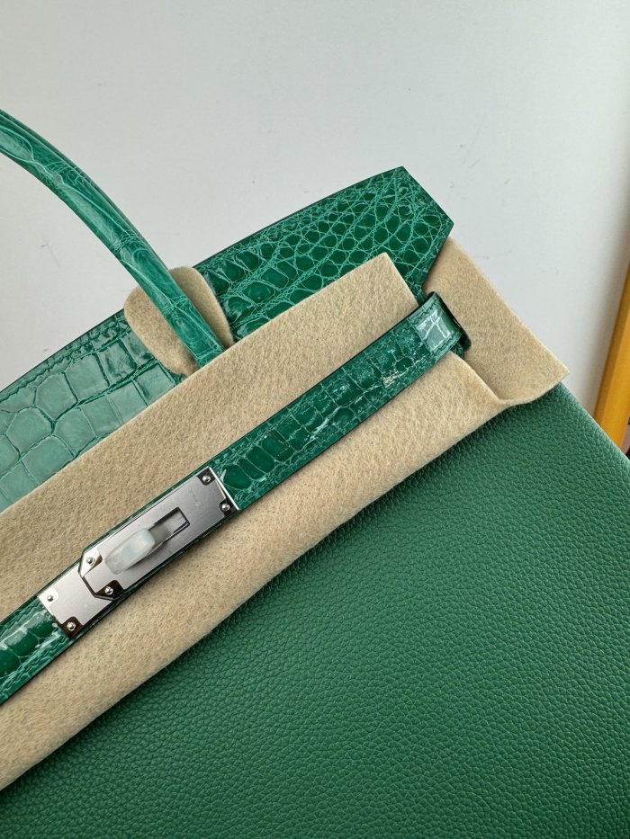 Birkin 30 Touch Togo-Crocodile“30*22*16CM”-0063=