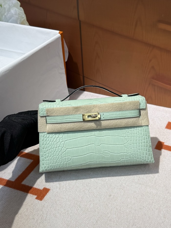 Kelly 22 Pochette Aligator“22*13*7CM”-0097=