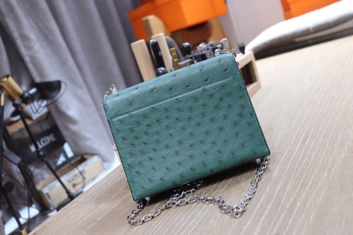 Verrou Mini Bag Lizard“17*12*6CM”-0033=