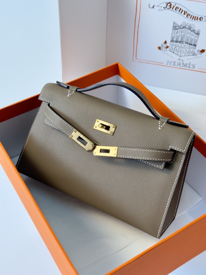Kelly Pochette Epsom“22*12*7CM”-038=