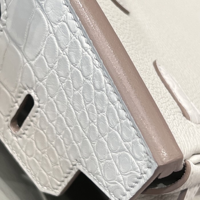 Birkin 25 Touch Togo-Crocodile“25*20*13CM”-0043=