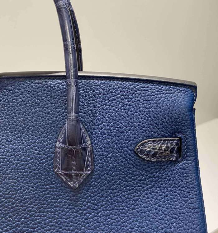 Birkin 25 Touch Togo-Niloticus Crocodile“25*20*13CM”-0043=