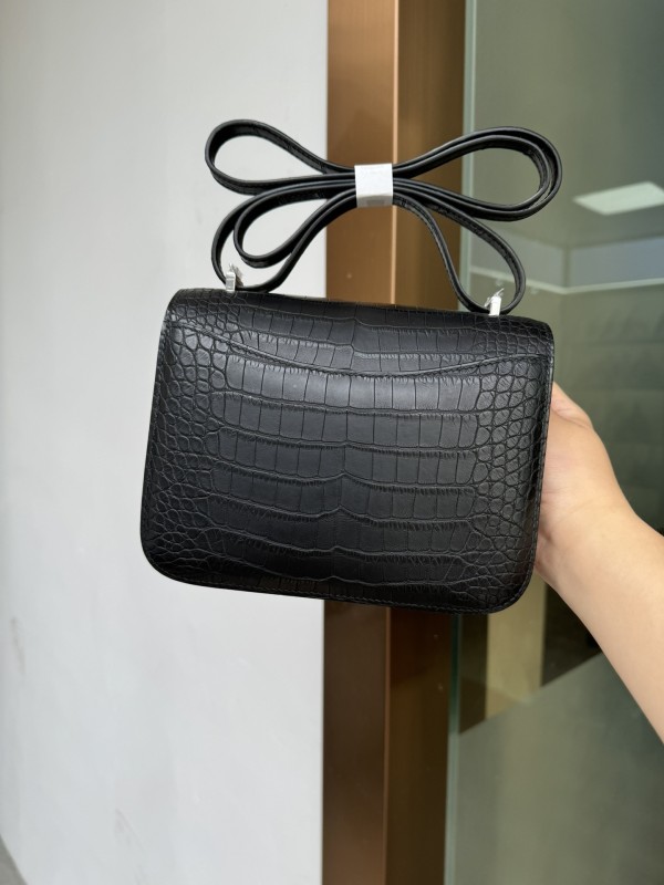 Constance Matte Alligator“19*15*5CM”-0087=