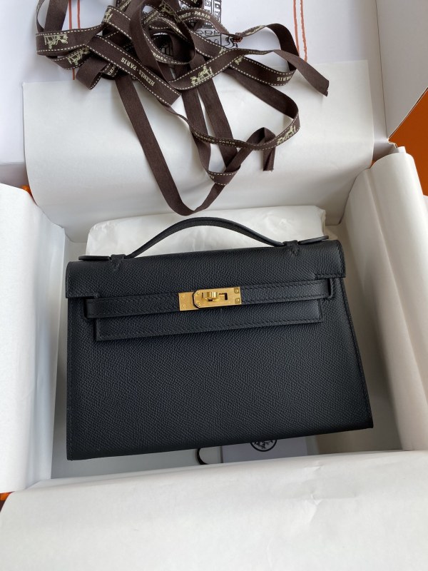 Kelly Pochette Epsom“22*14*7CM”-038=
