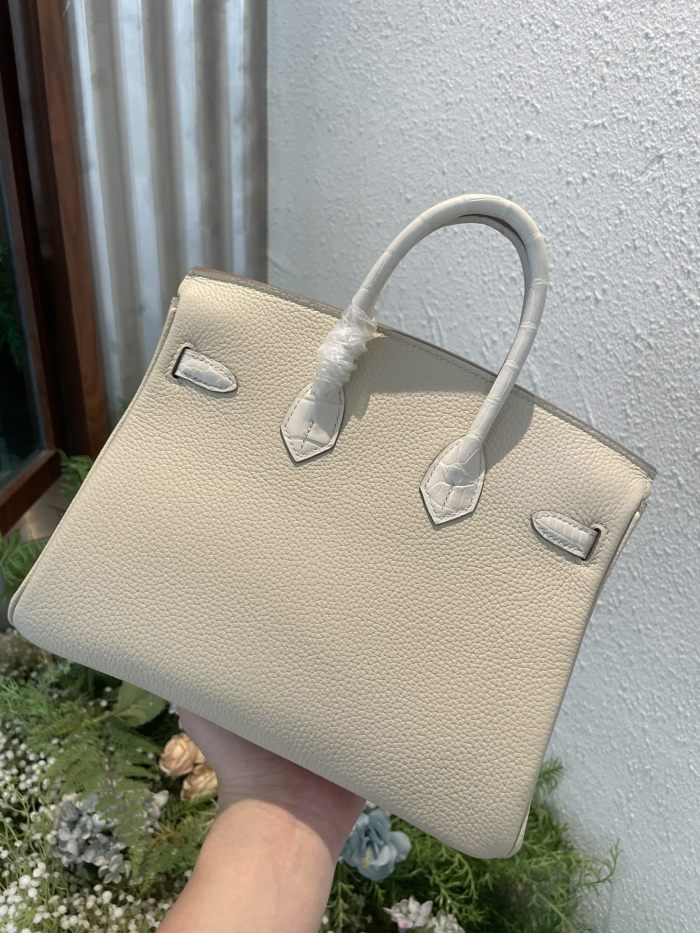 Birkin 25 Touch Togo-Crocodile“25*20*13CM”-0043=