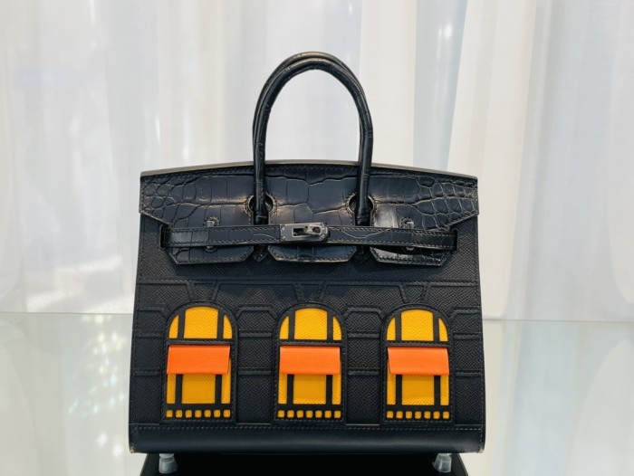 Birkin 20 Fabourg“20*16*9CM”-0043=
