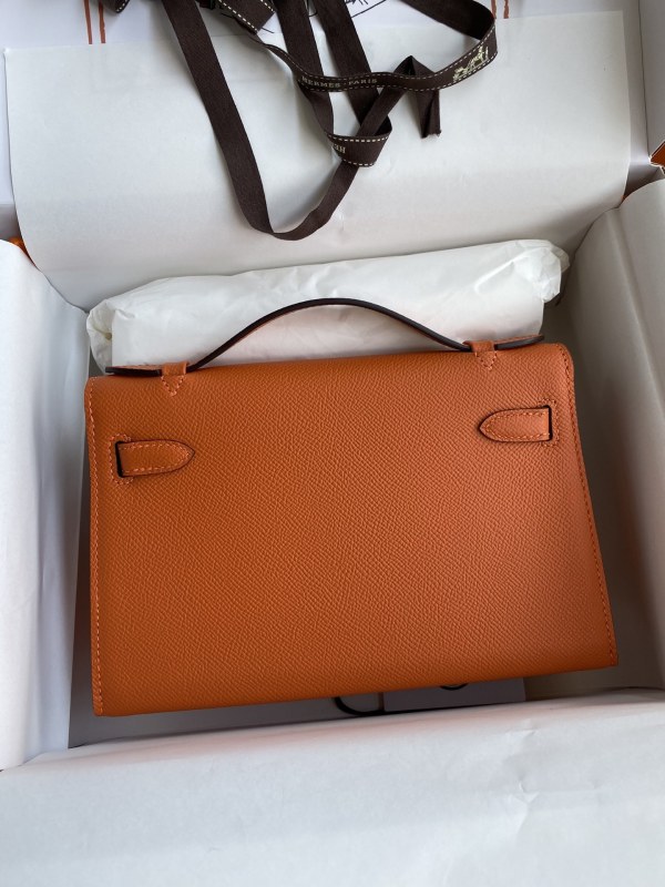 Kelly Pochette Epsom“22*14*7CM”-038=
