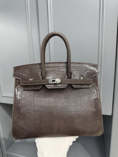 Birkin 25 Lizard Skin“25*20*13CM”-0006=