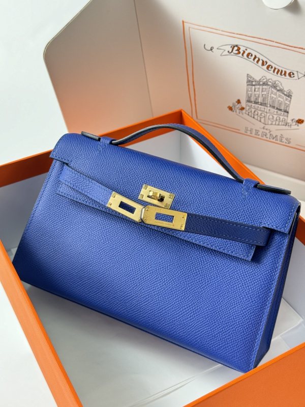 Kelly Pochette Epsom“22*12*7CM”-038=