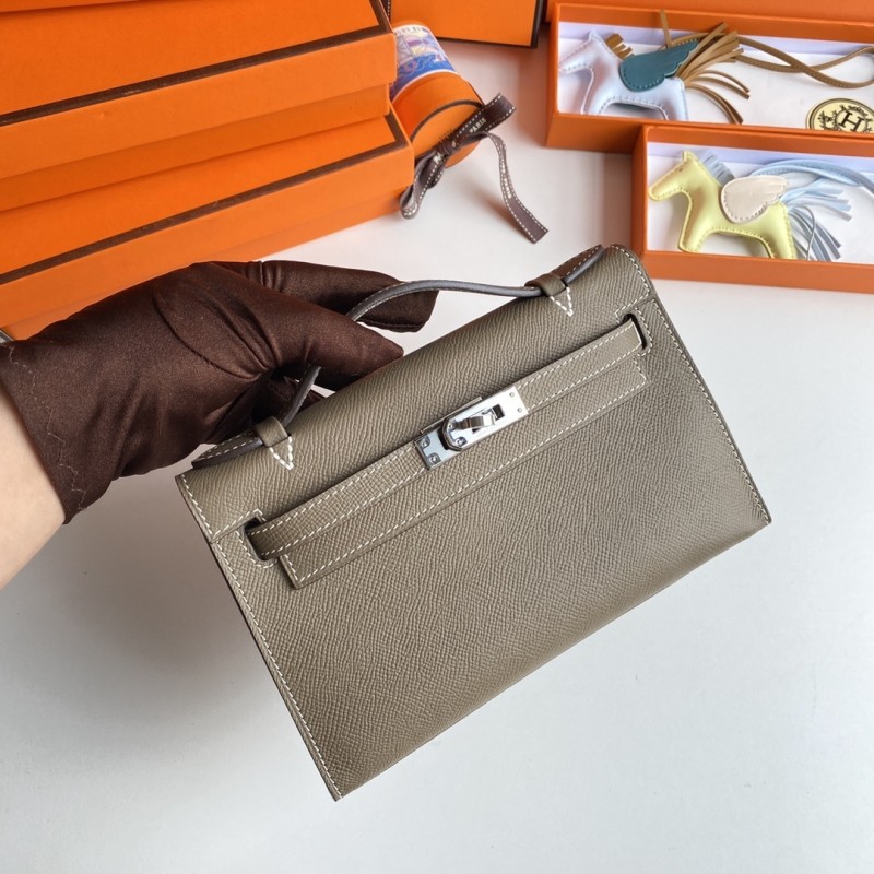 Kelly Pochette Epsom“22*14*7CM”-038=
